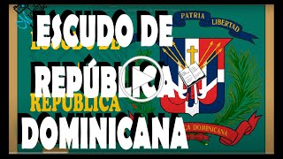 República Dominicana, partes del escudo, significado de los símbolos / Shield of dominican republic