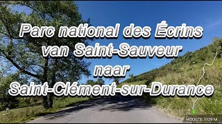 Parc national des Écrins van Saint-Sauveur naar Saint-Clément-sur-Durance Honda CRF 1000 ATAS