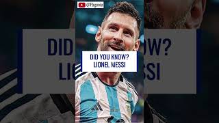 Did you know? Lionel Messi  🦶💶