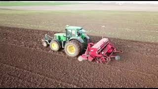 Un chantier de labour et semis 100% John Deere au Cœur de la Beauce!🇫🇷📽