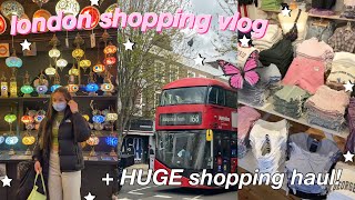 london shopping vlog + HUGE shopping haul (brandy, bershka, zara, UO, etc!)