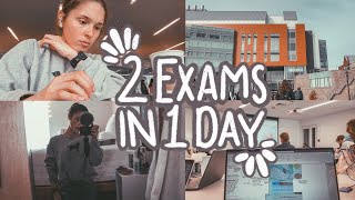 a productive college exam vlog || chemical engineering student