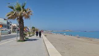 Rethymnon, der Strand, the beach, η παραλία, Ρέθυμνο..