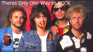 Coach Reacts: Van Halen LIVE 1989 Tokyo Concert part  - There's Only One Way To Rock The boys rock'n