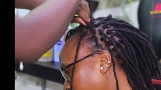 dreadlock retouch for beginners|locs styling