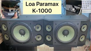 Paramax K1000 bass 25cm 4 tép 400w