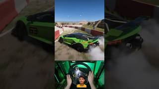 Lamborghini doing stunt #forzahorizon5 #automobile #fh5 #gaming #gameplay #m7hu #fh5drift #sportscar