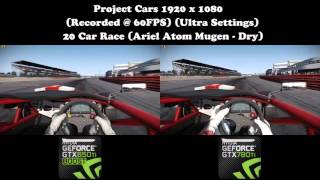 Project CARS - GTX 650 TI Boost vs GTX 780 TI (20 Car Race)