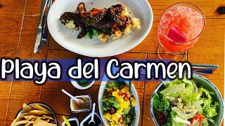 ¿Dónde desayunar y comer en Playa del Carmen? La fishieria | mercado Del Carmen económico