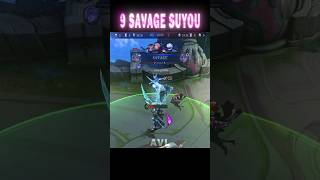 MLBB SUYOU BACK TO BACK SAVAGE