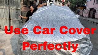 How To Use A Car Cover Perfectly #carcover #carprotection #tataaltroz