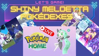 Shiny Meloetta! Pokédex Stream  - Lets GO! #shinypokemon #pokemon