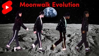 Michael Jackson Billie Jean Moonwalk Evolution (1983-2001) #shorts