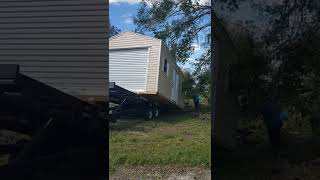 We got a storage shed to save our house contents.