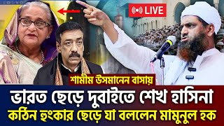 জানলে অবাক হবেন, এবার যে সত্য প্রকাশ করলেন মামুনুল হক। allama mamunul hoque=9/10/24 #live #ep38