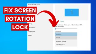 How To Fix Screen Rotation Lock Grayed Out on Windows 11 / 10