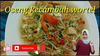 Resep oseng kecambah wortel || masakan sederhana rasa istimewa