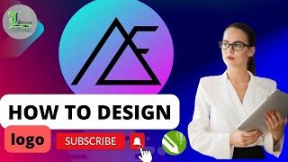 how to make advance text logo | how to make text logo | how to create a brand logo design