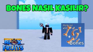 🦴 BONES NASIL KASILIR? 🦴 - ROBLOX BLOX FRUİT TÜRKÇE