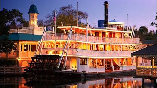 Liberty Belle Riverboat at Night - Magic Kingdom 2024