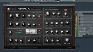 Software VST plugin synthesizer with realistic vintage sound as analog hardware synthesizer - Part 2