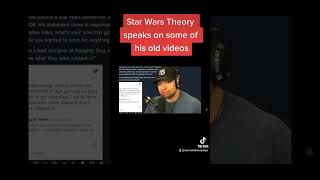 Star Wars Theory trips over his words plugging some old content