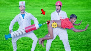 Very Special Trending Injection Wala Comedy Video 2024 Totally Amazing Comedy Wala Funny Video E 237