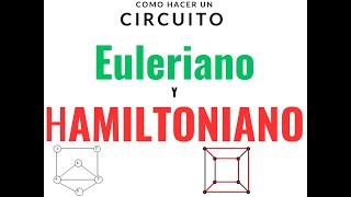 COMO HACER UN CIRCUITO EULERIANO Y HAMILTONIANO| HOW TO MAKE CIRCUIT HAMILTONIANO AND EULERIANO