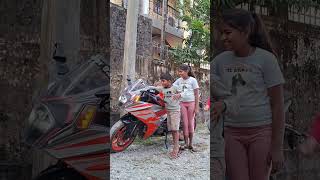 baccha ka funny video #bike #rider #ktm #siliguri #ktmlover #ktmrc200