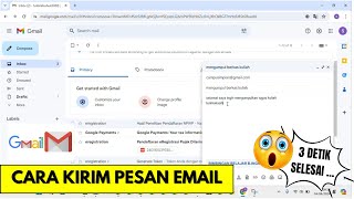 Cara Kirim Pesan Lewat Email Beserta File