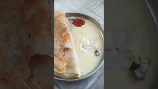 #Crispy Dosa With Putnala Chutney&Karam super Tasty#shorts#ytshorts😋...