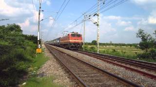 Palindrome LGD WAP-4 SKZR Intercity Whips Pembarthi at 110 kmph