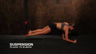 Suspended Plank to Elbow | Suspension Training