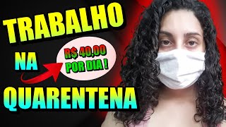 Como Ganhar RENDA EXTRA na Internet Rápido e Fácil: Ganhe R$ 40,00 Só Digitando na sua Casa