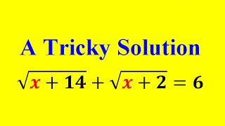 A Tricky Algebra Question | Math Olympiad