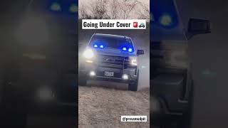 Undercover Police Chevy Silverado 🥵🚨#undercover #shorts