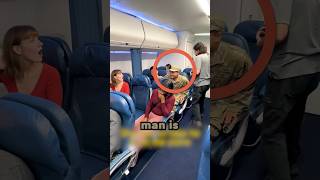 Military Man Surprises Wife on Plane ❤️