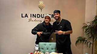 OZUNA visita el restaurante de Nicky Jam | La Industria Bakery & Café