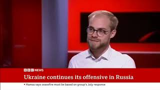 Putin vows to 'kick the enemy out' as Ukraine pushes into Russian territory   BBC News