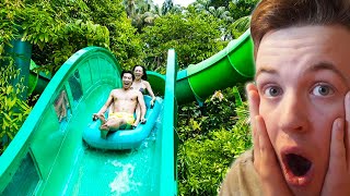 Best Rides at Adventure Cove Waterpark Singapore!