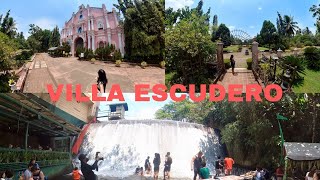 VILLA ESCUDERO RESORT DAY TOUR at Tiaong Quezon | BUFFET AT WATERFALLS | FULL TRAVEL GUIDE