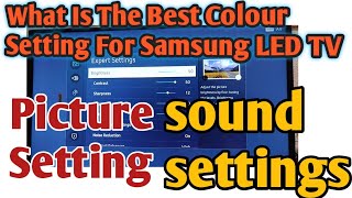 What Is The Best Colour Setting For Samsung Led tv?