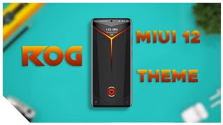 ROG Theme Any Miui 12 Device || Best ROG Theme Any Xiaomi Device || Unique Tech