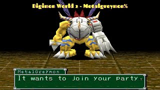 Digimon World 2  Speedrun - Metalgreymon% [1:19:39] #001