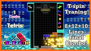 Tetris 99 - Tspins Training!