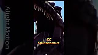 CC spino vs JP3 spino #jurassicworld #campcretaceous #jurassicpark #spinosaurus