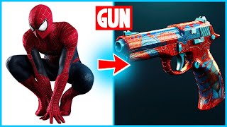 AVENGERS but GUN-VENGERS | PISTOLS 💥 All Characters | Marvel & DC | SUPERHEROES