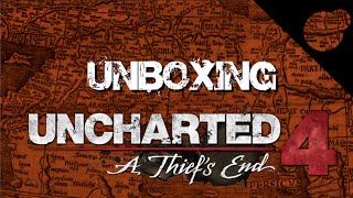 UNBOXING [Uncharted 4: A Thief's end] + Main Menu and Drake's Theme 4.0