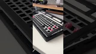 AKKO ACR PRO 75 Mechanical Keyboard with Custom Crystal Switches and Black and Pink Keycaps #shorts