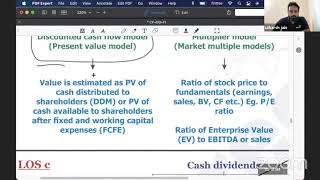 CFA Level I - Equity Valuation _ Part IV